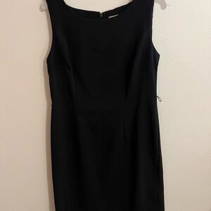 Dress Barn Black Sleeveless Midi Sheath Dress